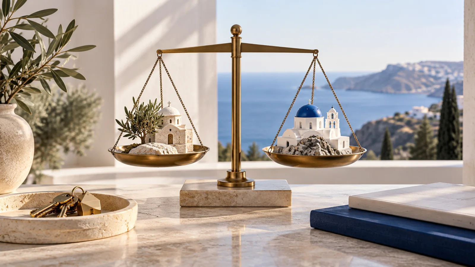 Cyprus vs Greece (2026): Non-Dom, 7% Pensioner & 50% Expat Regime